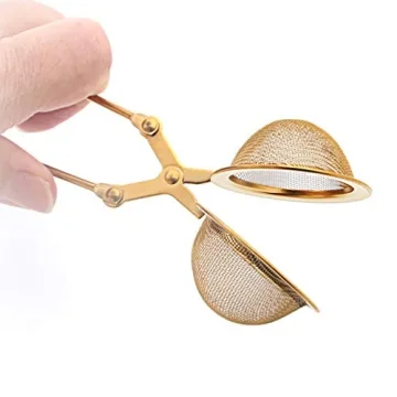Hemoton Snap Ball Tea Strainer for Tea Lovers, 2pcs Set
