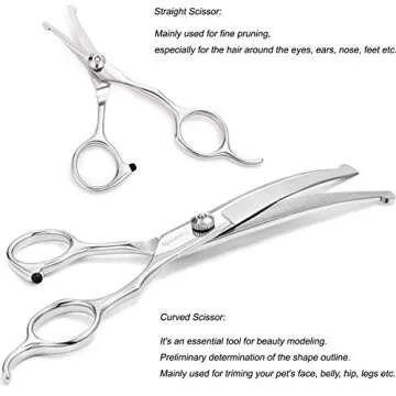 Freewindo Dog Grooming Kit - Pro Tools for Home Grooming