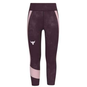 Under Armour Girls' Project Rock Ankle Crop - Stylish & Comfortable Active Wear