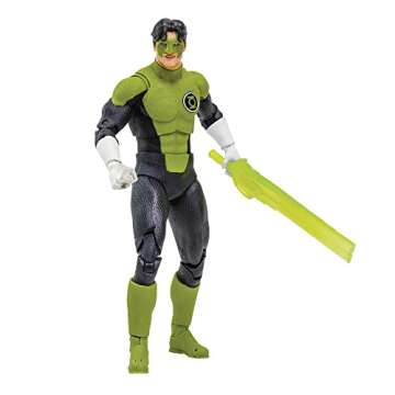Ultra Articulated Kyle Rayner Blackest Night 7IN Figure by McFarlane