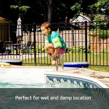 Leviton GFWT2-W Self-Test SmartlockPro Slim GFCI Weather-Resistant and Tamper-Resistant Receptacle with LED Indicator, 20-Amp, White