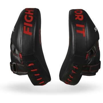 Curved Boxing MMA Punching Mitts for Effective Training