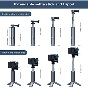 CYNOVA Osmo Action Mini Tripod: Versatile & Waterproof