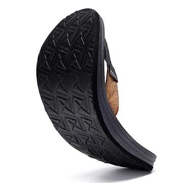 QUICK SURF Men Flip Flops with Arch Support for Outdoor Fun