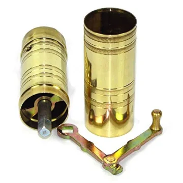 Handcrafted Brass Turkish Coffee and Pepper Grinder