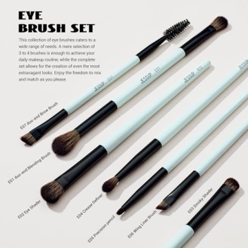 Jessup Makeup Brush Set 10pcs for Flawless Makeup Looks