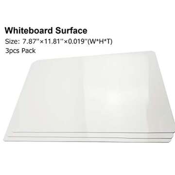 Whiteboard Sheets - Reusable Dry Erase Stickers for All