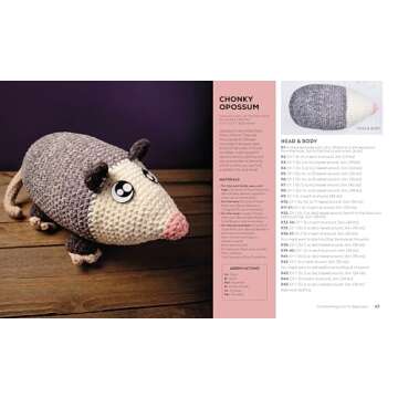 Chonky Amigurumi: How to Crochet Amazing Critters & Creatures with Chunky Yarn