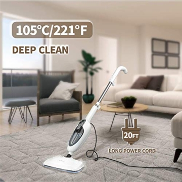 Sandoo Steam Mop for Efficient Home Cleaning 1200W