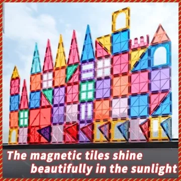 Goodtiles Magnetic Building Blocks for Kids 3-7