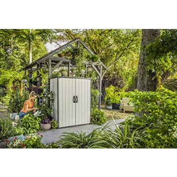 Keter Premier Resin Outdoor Storage Shed - Durable & Stylish