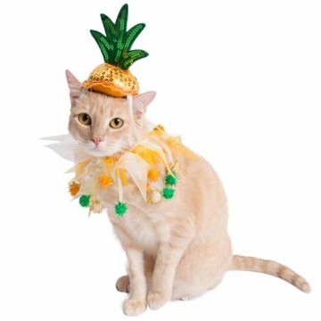 Adorable Pineapple Pet Costume for Dogs & Cats