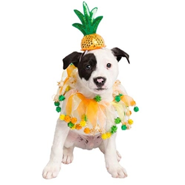 Adorable Pineapple Pet Costume for Dogs & Cats