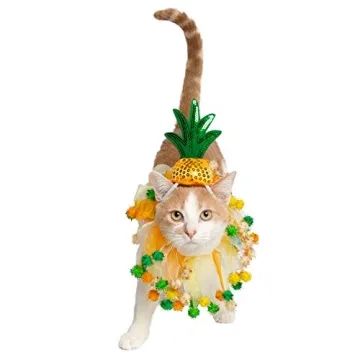 Adorable Pineapple Pet Costume for Dogs & Cats