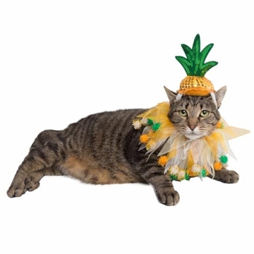 Adorable Pineapple Pet Costume for Dogs & Cats