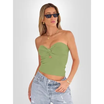 Trendy EFAN Womens Tube Tops for Stylish Outfits