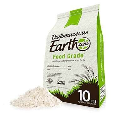 Diatomaceous Earth by DiatomaceousEarth 10 LBS - Food Grade Organic Natural Pest Control Solution