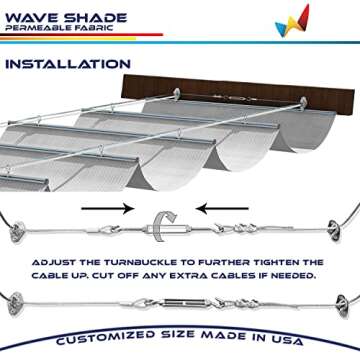 Windscreen4less Retractable Sun Shade for Outdoor Use