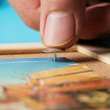 Mr. Pen Thumb Tack, Flat Push Pins, Silver Thumb Tacks, 500 Pack