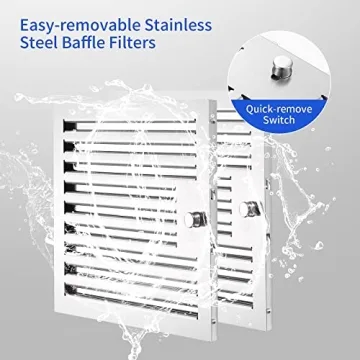 30 Inch Island Range Hood - 700CFM Stainless Steel