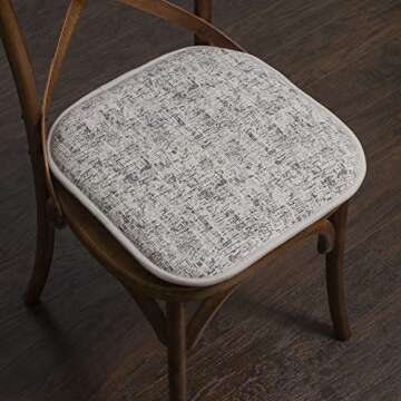 Sweet Home Collection Honeycomb Chair Cushion Pads 16x16