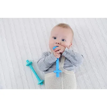 BPA-Free Baby Teething Tube with Safety Shield & Cleaning Brushes