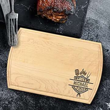 Custom Personalized Cutting Board for Men Gifts