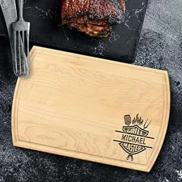 Custom Personalized Cutting Board for Men Gifts