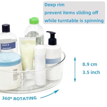 Best Lazy Susan Organizer for Kitchen and Bathroom