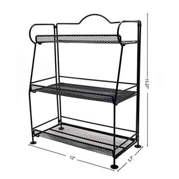 Versatile Uruiup Spice Rack Organizer for Any Space.