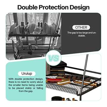 Versatile Uruiup Spice Rack Organizer for Any Space.