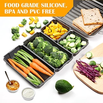 XOMOO Silicone Sheet Pan Set - Nonstick Baking Dividers