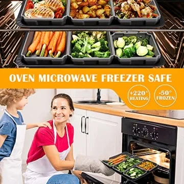 XOMOO Silicone Sheet Pan Set - Nonstick Baking Dividers