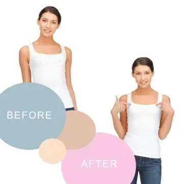 Jellyjam Seamless Nipple Pasties Petals - Waterproof Adhesive Nipple Covers for Women, Lady with Travel Case/Pack and Soft Pad Color Caramel