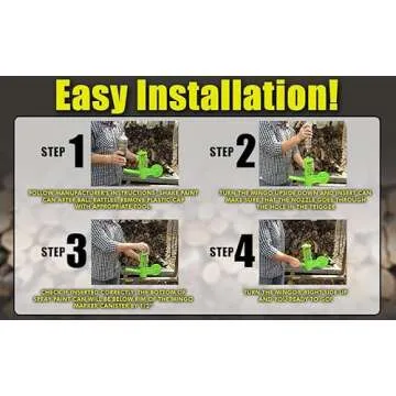 The Mingo Marker Firewood Measuring Tool - Chainsaw Firewood Marking Tool With Marking Wheels - Log Paint Marker -Firewood Measuring Tool For Chainsaw - Logging Tools (Mingo Marker With 16" Wheel)