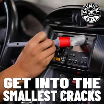 Premium Chemical Guys Interior Detailing Brush Set