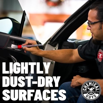 Premium Chemical Guys Interior Detailing Brush Set
