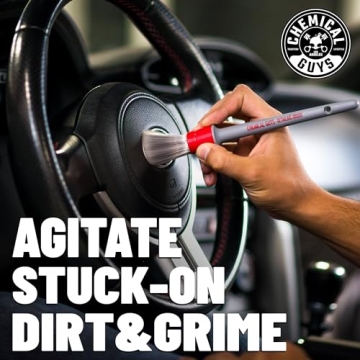 Premium Chemical Guys Interior Detailing Brush Set
