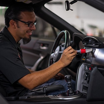 Premium Chemical Guys Interior Detailing Brush Set