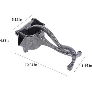 Aeelue Hand Press Fruit Juicer, Hand Juicer, Maifan Stone Manual Juicer, Nuts, Lime, Lemon, Pomegran...