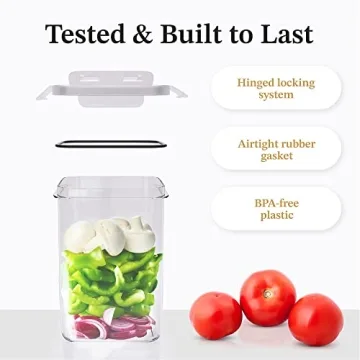 Airtight Food Storage Containers for Organized Kitchen
