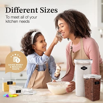 Airtight Food Storage Containers for Organized Kitchen