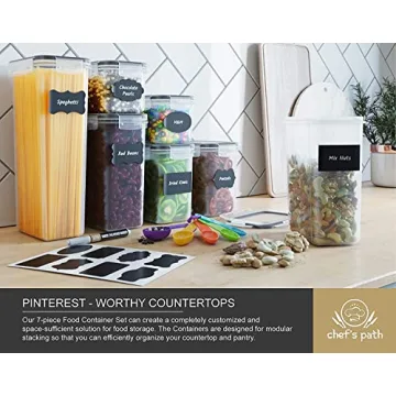 Airtight Food Storage Containers for Organized Kitchen