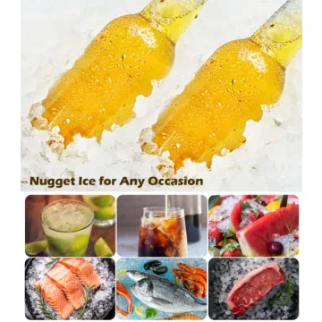 Nugget Ice Maker - Chewable Ice, Self-Cleaning, Portable