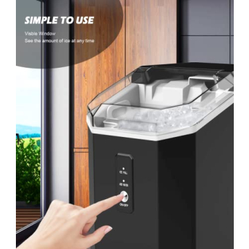 Nugget Ice Maker - Chewable Ice, Self-Cleaning, Portable