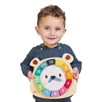 Tender Leaf Toys Bear Colors Clock - Fun Learning Toy