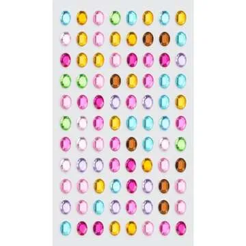 HAIIDOAK Gem Stickers for Kids Crafts & Scrapbooks