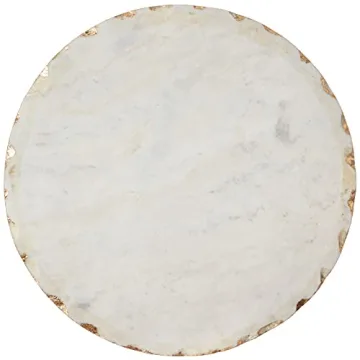 Elegant Mud Pie Footed Marble Trivet for Kitchen Decor