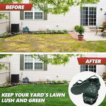 RIFPOD Lawn Aerator Shoes for Grass - Best Lawn Care Solution
