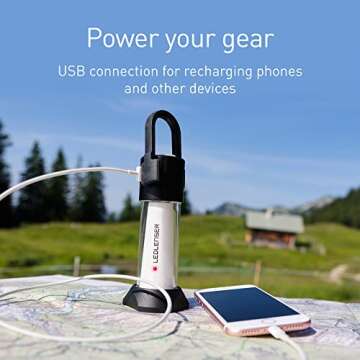 Ledlenser ML6 Camping Lantern - 750 Lumens, Rechargeable